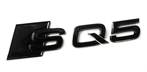 Audi Emblem "SQ5" schwarz glänzend für Gepäckraumklappe